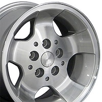 Wrangler Style Wheel Size: 15" x 8"