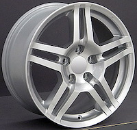 New TL 5-Double Spoke Style Wheel Size: 17" x 8" Bolt Pattern: 5 x 114.3 Rear Spacing: 6.27" Offset: +45mm
