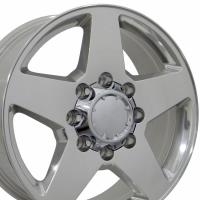 Five Spoke Silverado Style Wheel Size: 20" x 8.5"