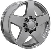 Silverado Style Wheel Size: 20" x 8.5"