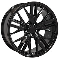 Camaro ZL1-Style Replica Wheel Size: 20 in. x 8.5 in.