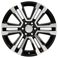 9507898 Denali Style CV44 Replica Wheel Size: 22" x 9"