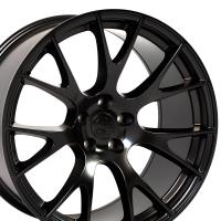 Muti Spoke Charger Hellcat Style Wheel Size: 20" x 10"