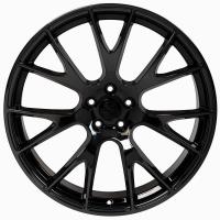 Dodge Challenger Hellcat Style Wheel Size: 20" x 9" - Gloss Black Finish