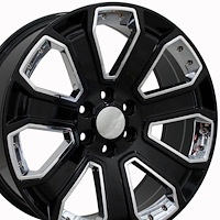 9510079 Silverado Style CV93B Replica Wheel Size: 22" x 9" 