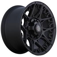 4Play S50 Satin Black Wheel Size: 22" x 9"
