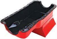 SB FORD OIL PAN STREET/STRIP 1965-1987 260-289-302 7QT FRONT SUMP