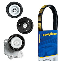 3178 Serpentine Belt Drive Component Kit Select Mercedes-Benz