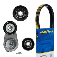 3190 Serpentine Belt Drive Component Kit Select Acura; Honda