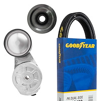 3279 Serpentine Belt Drive Component Kit, 2011-2014 Mack LEU, 2010-2014 Mack MRU