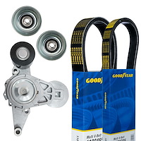 7009 Serpentine Belt Drive Component Kit, 2009-2010 Western Star 4900SA