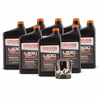 20834K LS30 5W-30 Synthetic Oil Change Kit 2007-Present L77, L99, LS3, LS7 & LSA Engines w/ 8 Qt. Capacity