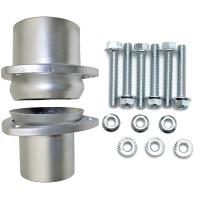 Ball and Socket Exhaust Flange Kit Diameter: 2.5"