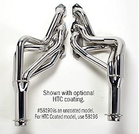 Standard Duty Uncoated Full Length Headers for 1970-72 Oldsmobile Cutlass Supreme Hurst & Notchback