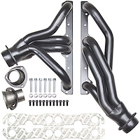 Standard Duty Black Maxx Ceramic-Metallic Coated Mid-Length Headers 1967-69 Camaro 302-400