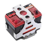 Battery Hold Down Kit for ODYSSEY Group 34/78 PC1500 Batteries [Brushed Aluminum]