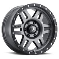SIX SPEED Wheel, Size: 17 X 8.5", Bolt Pattern: 6 X 5.5" [Gunmetal]