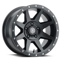 REBOUND Wheel, Size: 20 X 9", Bolt Pattern: 5 X 150 mm [Satin Black]