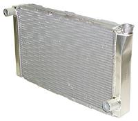 Chevy / GM Style Aluminum Radiator Overall Size: 19" x 26"