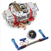 0-76850RDK Ultra Double Pumper Carburetor Kit Ultra Double Pumper Carburetor 850 cfm with Electric Choke