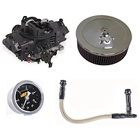 0-82670K1 Aluminum Marine Avenger 4150 4-BBL Carburetor Kit 670 CFM Includes: