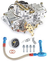 0-83770K 770 CFM Aluminum Street Avenger 4-bbl Carb Kit Includes: Electric Choke Carb