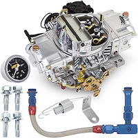 0-83870K 870 CFM Aluminum Street Avenger 4-bbl Carb Kit Includes: Electric Choke Carb