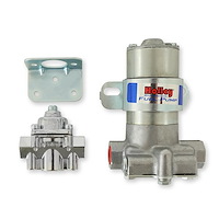 12-802-1 Blue Electric Fuel Pump w/Regulator for Carbureted Engines [14 psi]