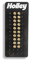 Carburetor Main Jet Assortment Kit with Billet Plate, Jet Sizes 70 to 79