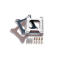 17-9 Aluminum Carb Adapter Adapts Dominator carb to standard square flange manifold