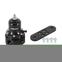 19-392 Sniper EFI Universal -6 AN Bypass 40-130 psi Fuel Pressure Regulator [Billet Aluminum]
