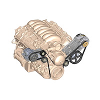 20-138 LS Complete Accessory Drive Kit SD7 A/C Compressor