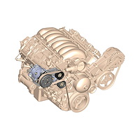 LS High-Mount A/C Accessory Drive Kit