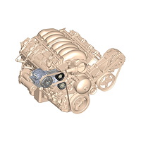 20-142 LS A/C Accessory Drive Kit SD7 A/C Compressor