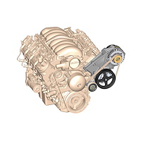 LS/LT High-Mount Alternator & Power Steering Pump Accessory Drive Kit