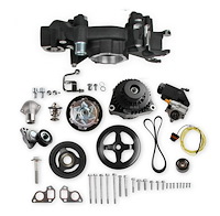 20-186BK LS Mid-Mount Race Accessory Drive Kit