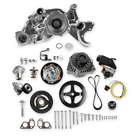 Mid-Mount Race Accessory System- Polished Finish Accessory Drive Belt Kit