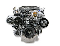 20-220 GM Gen V LT4 Premium Mid-Mount Complete Accessory Drive Kit [Natural Finish]