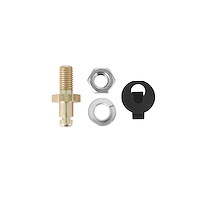 Carburetor Throttle Cable Stud, 1/4 in. Diameter, 1/4-28 Thread