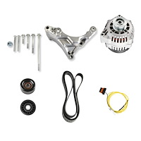 20-380 Alternator w/Mounting Bracket for Ford 7.3L Godzilla Engine Swap [105 Amp]