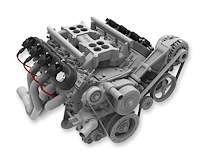 Tall LS Valve Covers - Satin Black
