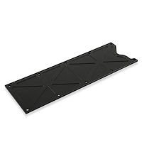 Trussed Billet Aluminum LS Valley Cover for LS1 and LS6 Engines [Black Anodized]