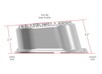 241-84 M/T Finned Aluminum Valve Covers