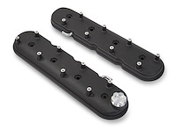 241-91 Aluminum LS Valve Covers Black Finish