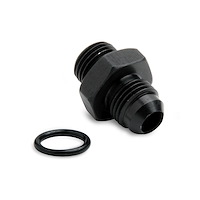 26-181 26-157 AN Adapter -6 AN Male to -18 AN (9/16 in.) O-Ring [Black]