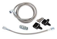 26-551 LS Steam Tube With Speed Flex Hose Front Kit -3 AN Hose