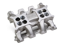 300-120 LS Dual Carburetor Intake Manifold