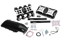 300-126BK LS Modular Mid-Rise Intake Intake Base For LS1/LS2/LS6 Cathedral Port
