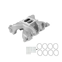 300-130 Dual Plane Mid-Rise Intake Manifold GM LS1/LS2/LS6 Cathedral Port