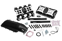 300-135BK LS Modular Mid-Rise Intake Intake Base For LS3/L92 Rectangle Port